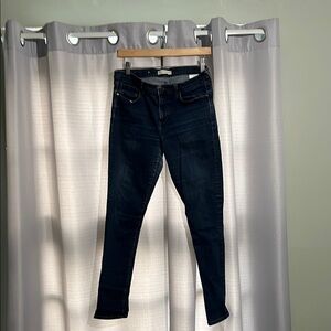 Banana Republic Deep Indigo Skinny Jeans